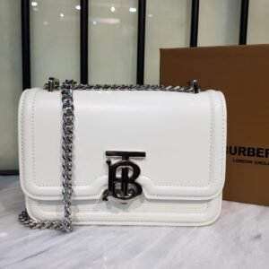 Burberry - TB Small Shoulder Bag white